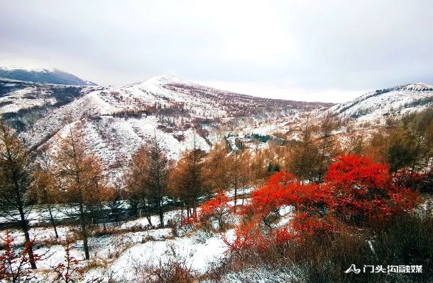 北京门头沟迎来入秋后第一场雪