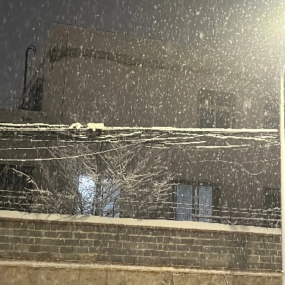 北京真的下雪了